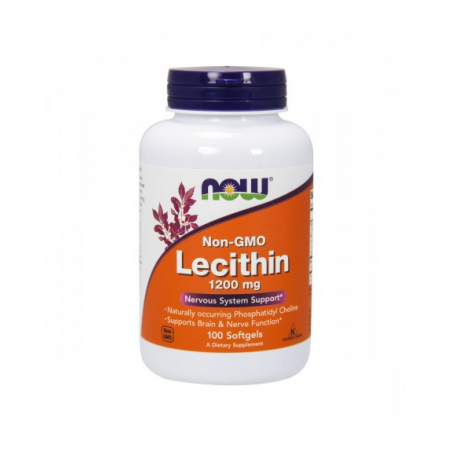 SUNFL LECITHIN NON GMO 1200 MG 100 CAPS NOW
