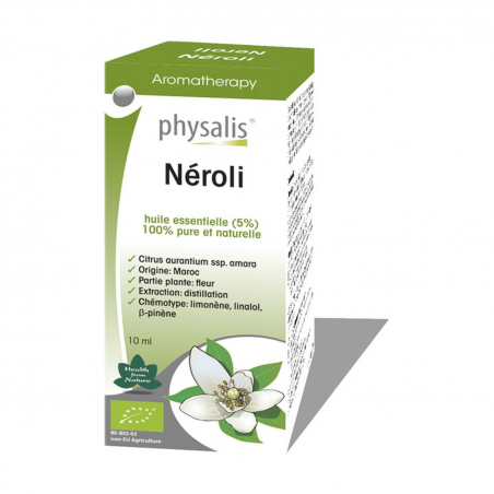 Essência de Neroli Bio 10 ml  PHYSALIS