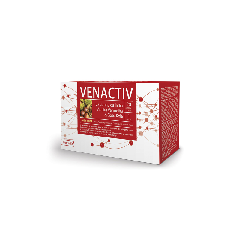 VENACTIV 20 AMPOLAS