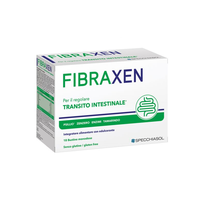 FIBRAXEN 18 SAQUETAS SPECCHIASOL transito intestinal