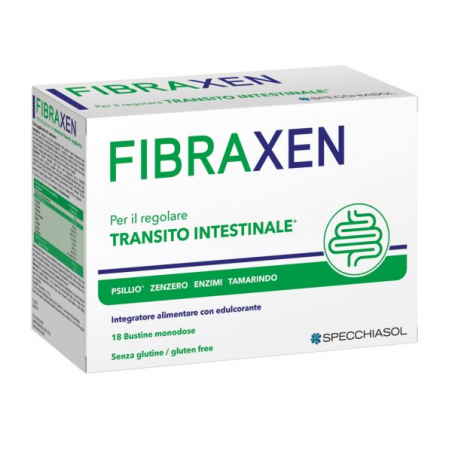 FIBRAXEN 18 SAQUETAS SPECCHIASOL transito intestinal