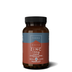 ZINC 15MG COMPLEX 50 CAPSULAS TERRA NOVA