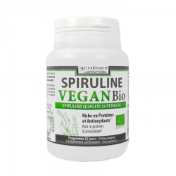 SPIRULINA VEGAN BIO 100 COMP 3 CHENES