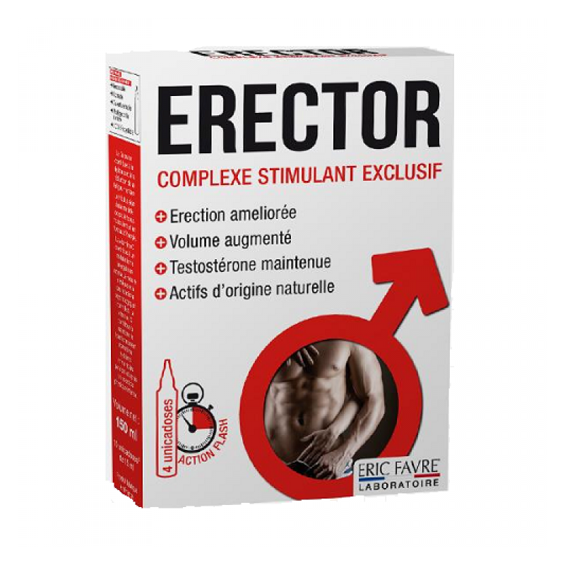 ERECTOR  4 UNIDADES 15 ML ERIC FAVRE