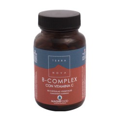 VITAMIN B COMPLEX WITH VITAMIN C 50 CAPSULAS TERRA NOVA