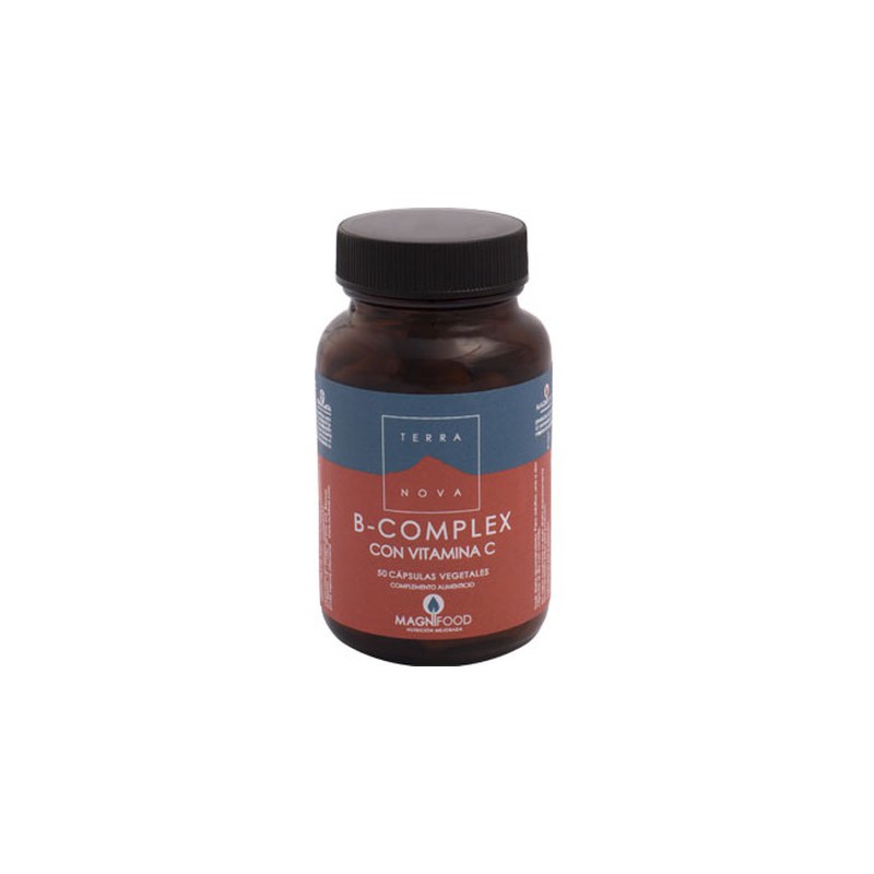 VITAMIN B COMPLEX WITH VITAMIN C 50 CAPSULAS TERRA NOVA