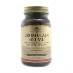 BROMELAIN 300 MG 60 CAPS SOLGAR