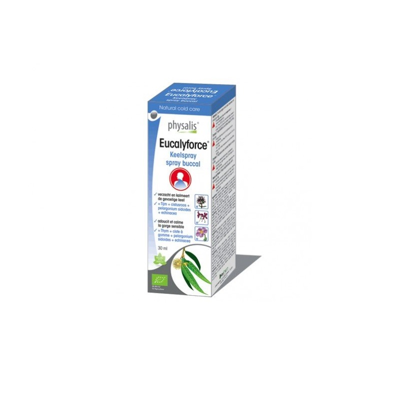 EUCALFORCE SPRAY BUCAL 30 ML PHYSALIS