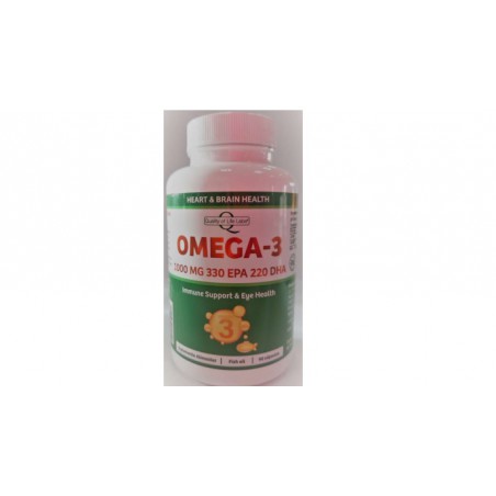 OMEGA 3 1000 MG 330 EPA 220 DHA 90 CAPSULAS QUALITYOF LIFE LABS