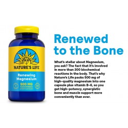 MAGNESIUM 500 MG (PLUS VITAMIN B6)