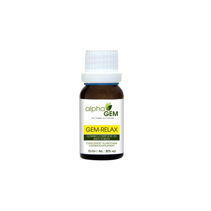GEM RELAX CX 3 STRESS 15 ML ANTI STRESS ALPHAGEM