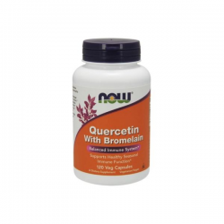 QUERCETIN 800 MG COM BROMELAINA 165 MG 120 CAPS NOW