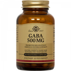 GABA 500 MG  50 CÁPSULAS  SOLGAR