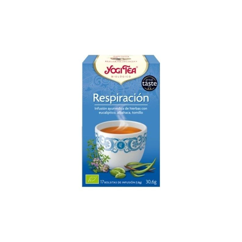 Chá Respiração 17 saquetas de infusão Yogi Tea