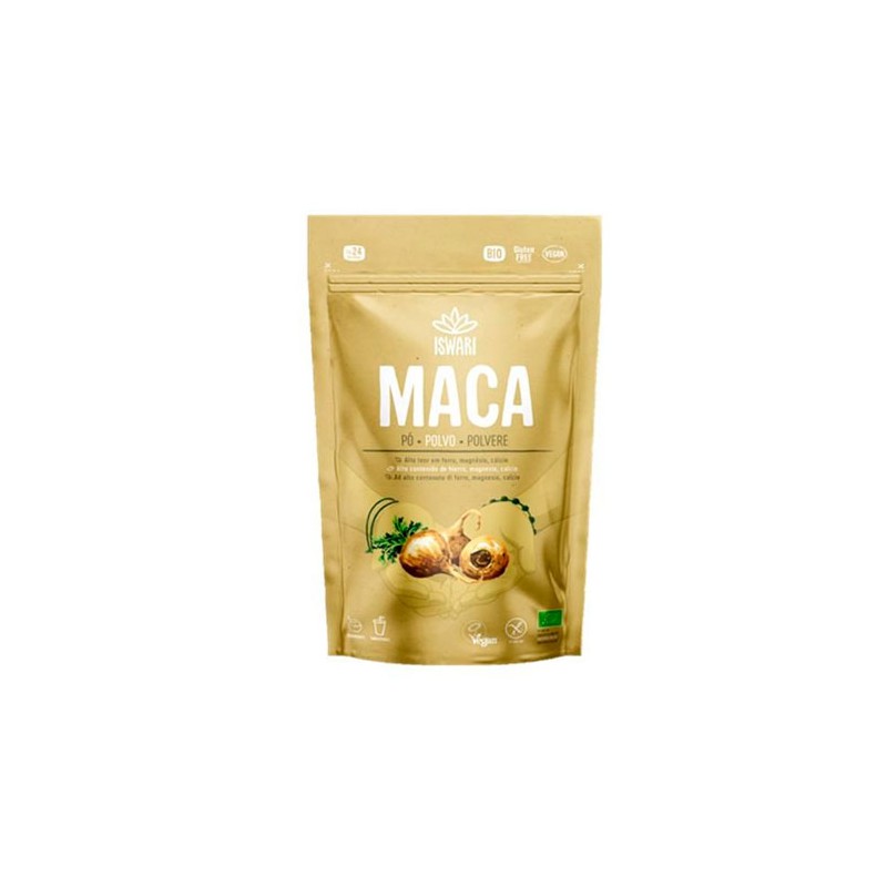 MACA EM PO BIO 250 GRS ISWARI