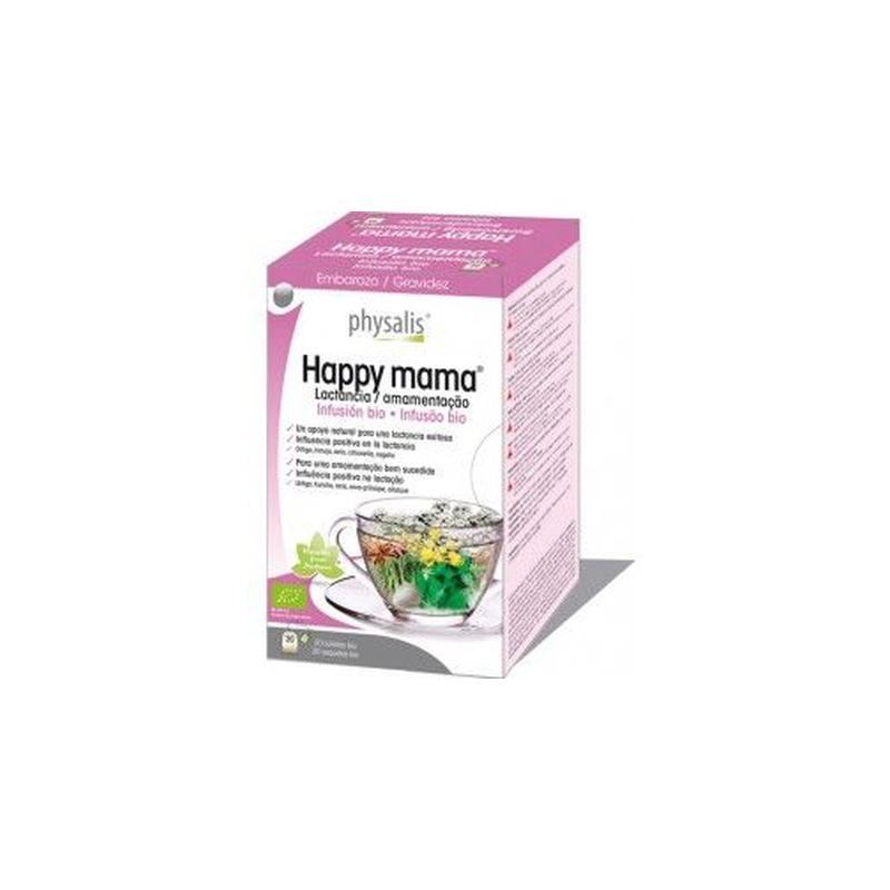 CHÁ HAPPY MAMA INFUSAO BIO 20 SAQUETAS PHYSALIS