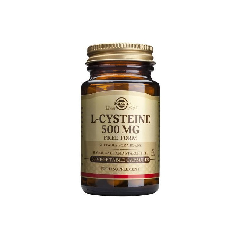 SOLGAR L CYSTEINE 500 MG 30 CAPS
