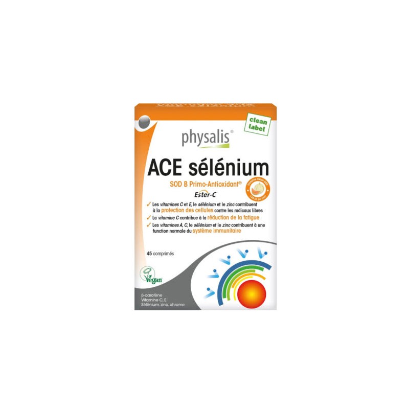 ACE SELENIO 45 COMPRIMIDOS PHYSALIS