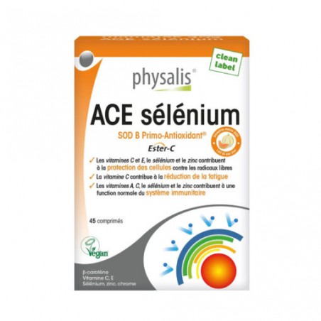 ACE SELENIO 45 COMPRIMIDOS PHYSALIS