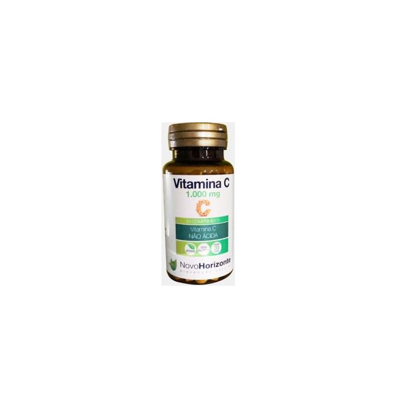 VITAMINA C NAO ACIDA 1000 MG 30 CAPS NOVO HORIZONTE