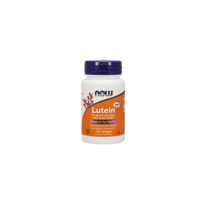LUTEIN ESTERS 60 CAPS 10 MG NOW LUTEÍNA