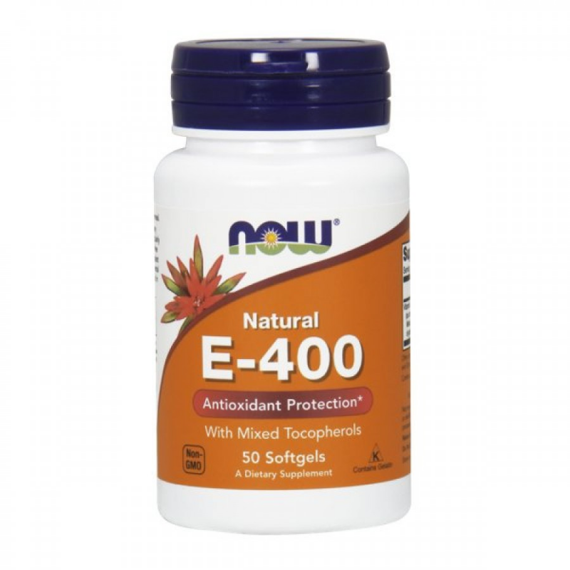 VITAMIN E 400 50 CAPSULAS NOW