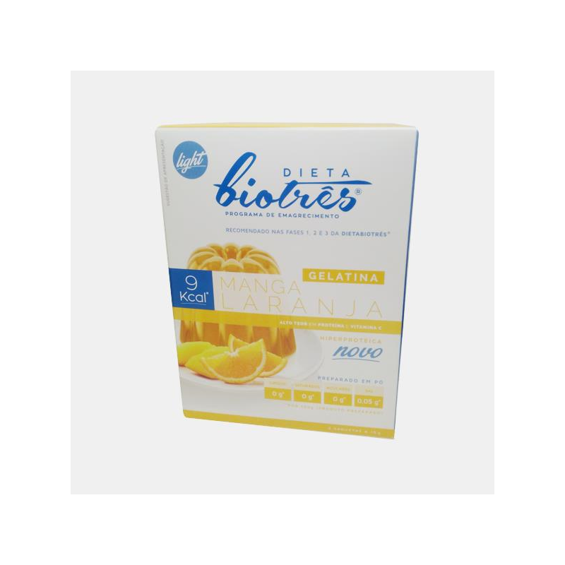 DIETA BIOTRES GELATINA LIGHT MANGA LARANJA 2x15g