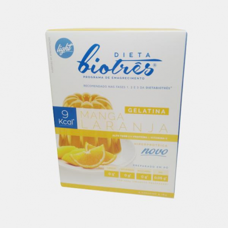 DIETA BIOTRES GELATINA LIGHT MANGA LARANJA 2x15g