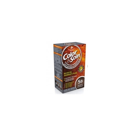  Color & Care Coloração 5B Marron Chocolat 3 Chênes