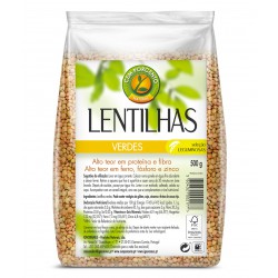 LENTILHAS VERDES 500 G CEM PORCENTO