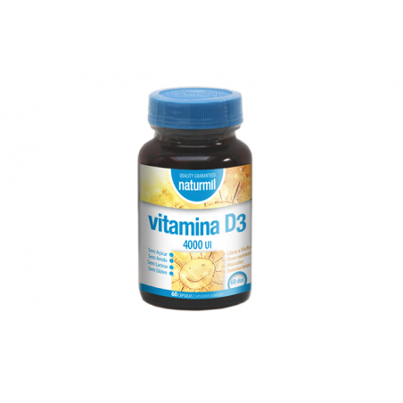 VITAMINA D3 4000 UI 60 CÁPSULAS NATURMIL 