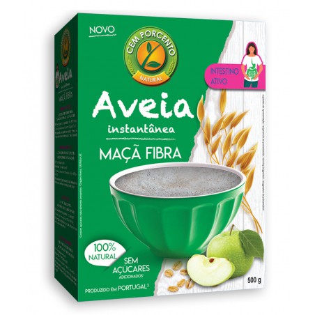 AVEIA INSTANTANEA MACA FIBRA 500 GRS CEM PORCENTO