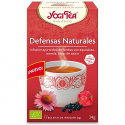 DEFESAS NATURAIS YOGI TEA BIO 17 SAQ