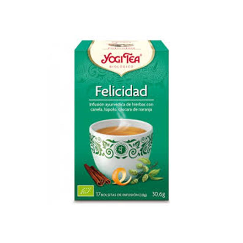 FELICIDADE YOGI TEA BIO 17 SAQ