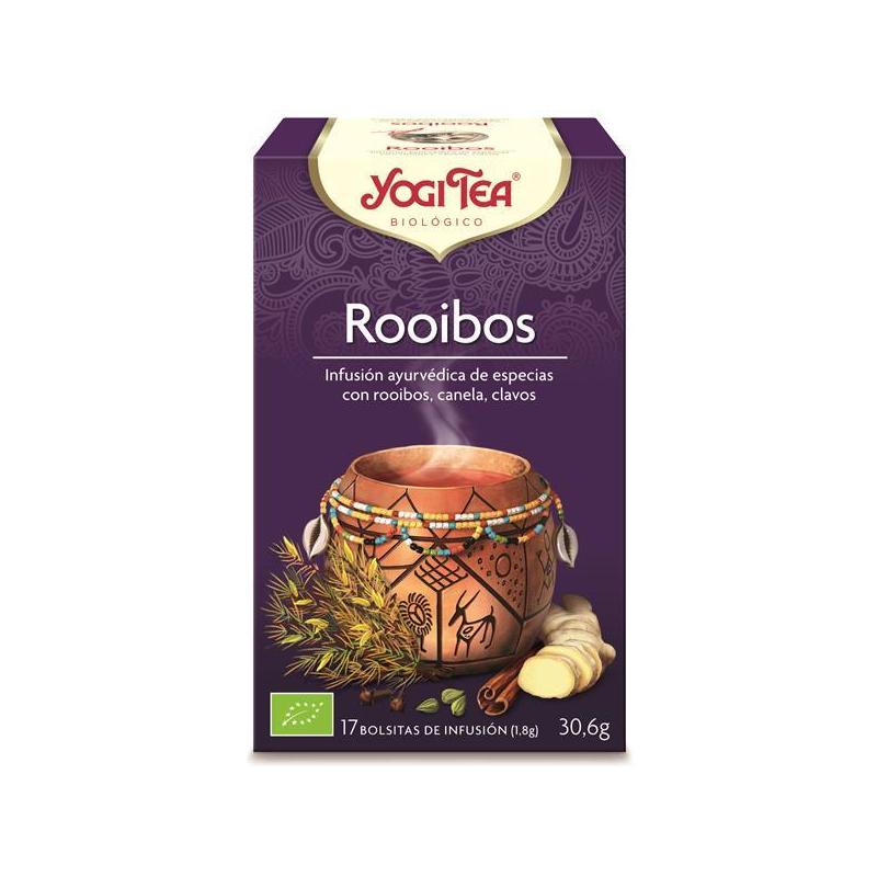 ROOIBOS 17 SAQ YOGI TEA 
