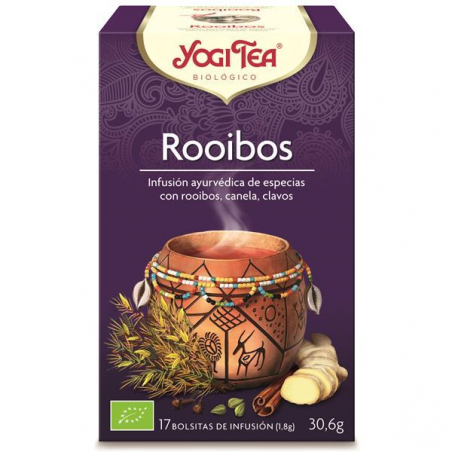 ROOIBOS 17 SAQ YOGI TEA 