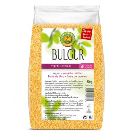 BULGUR INTEGRAL 500 GRS CEM PORCENTO