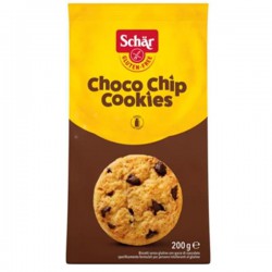 BOLACHAS COM PEPITAS DE CHOCOLATE SEM GLÚTEN 200 G