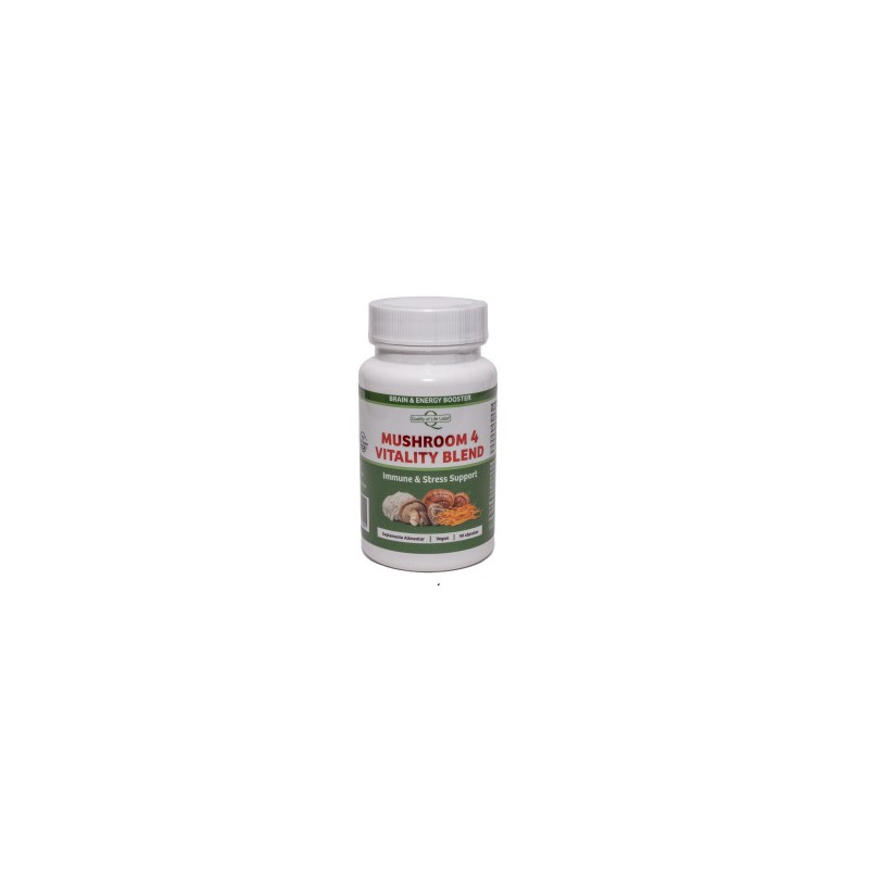 MUSHROOM 4 VITALITY BLEND 90 CAPS QUALITY OF LIFE