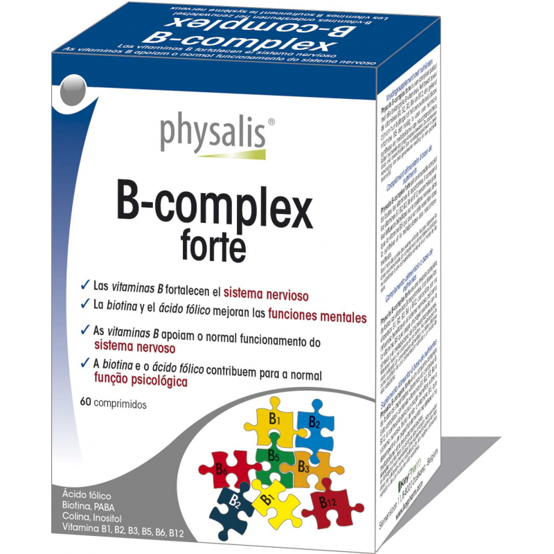 B COMPLEX FORTE 60 CAPS PHYSALIS