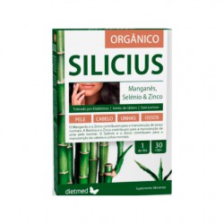 SILICIUS ORGANICO 30 CAPSULAS DIETMED