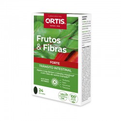 FRUTOS E FIBRAS FORTE 24 COMPRIMIDOS ORTIS