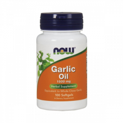 GARLIC OIL 100 CAPS VEGET 1500 MG NOW