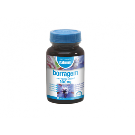 Naturmil borragem 1000 mg 90 cápsulas