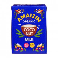 LEITE DE COCO SEM GOMA GUAR AMAIZIN SRI LANKA BIO 200 ML 