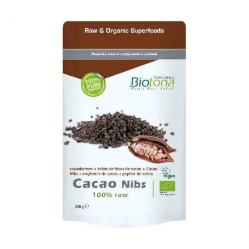 CACAO RAW NIBS BIO 200 GRS BIOTONA