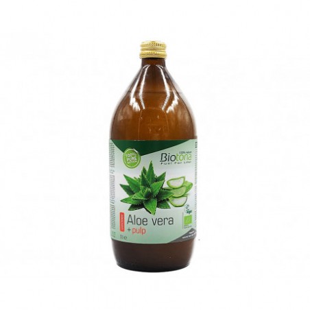 ALOE VERA JUICE MAIS PULP 1000 ML BIOTONA.