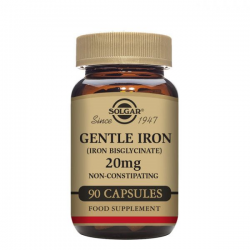SOLGAR GENTLE IRON 20 MG 90 CAPS
