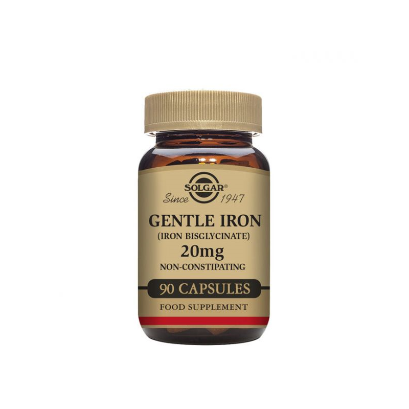 SOLGAR GENTLE IRON 20 MG 90 CAPS
