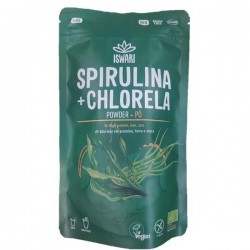SPIRULINA E CLORELA BIO PO 125 G ISWARI
